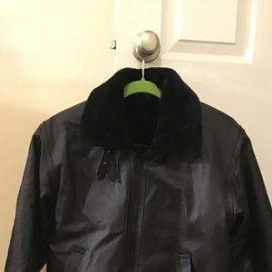 Men’s leather jacket